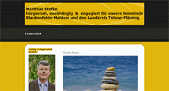 Desktop Screenshot of matthias-stefke.de